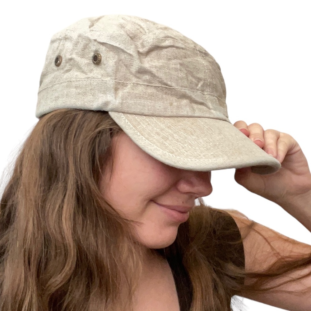 Vintage Stetson Fall Beige Downtown Girl Dark Academia Baker Boy Paper Boy Hat